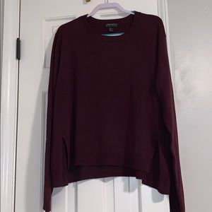 Burgundy Sweater